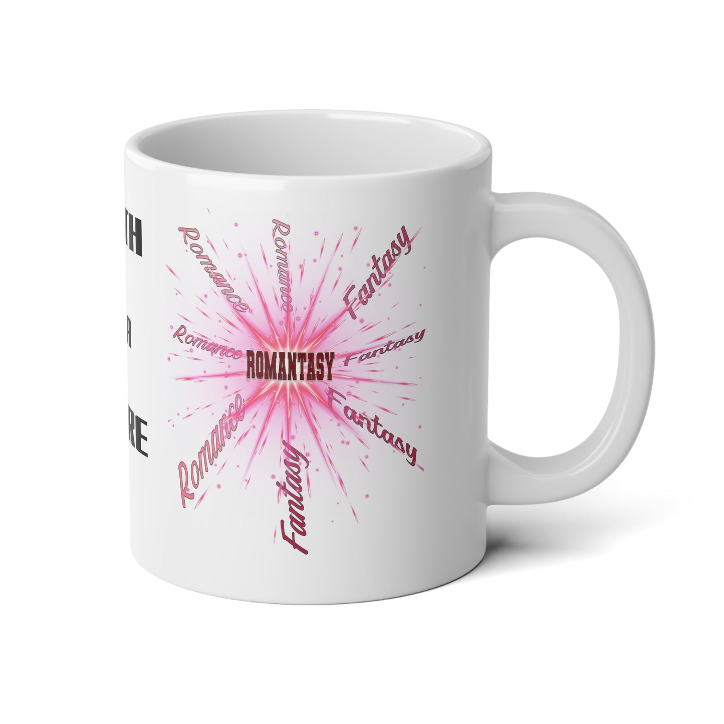 Mug | The Dawn of Romantasy | Jumbo Mug, 20oz - Unique Sub Genre Reader Gift