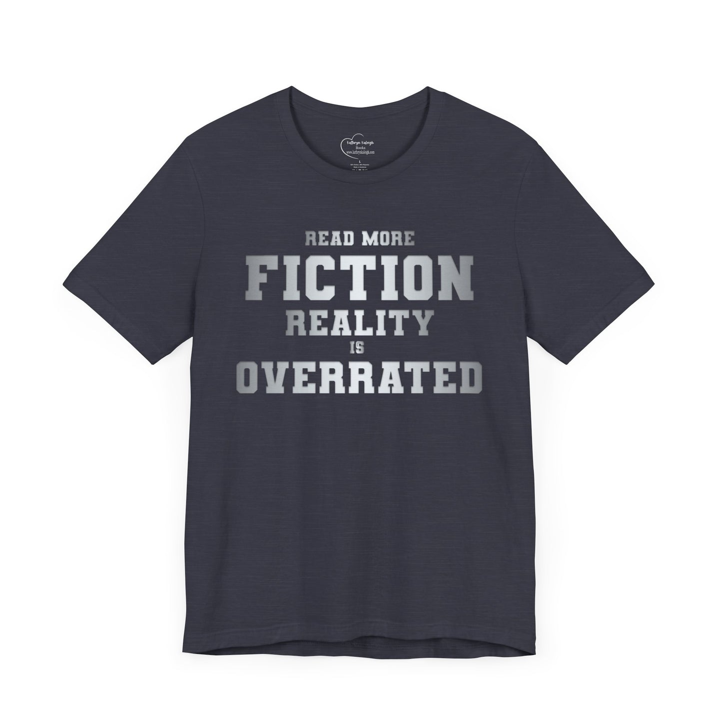 Clever Read Fiction Book Lover T-Shirt - Unisex T-Shirt - 4325