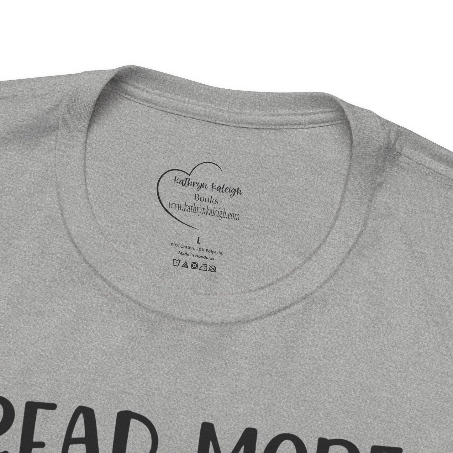 Book Lover T-shirt - Read More Worry Less Unisex Tee