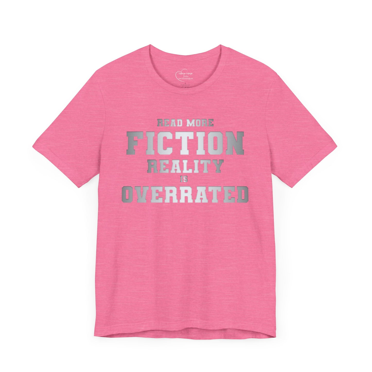Clever Read Fiction Book Lover T-Shirt - Unisex T-Shirt - 4325