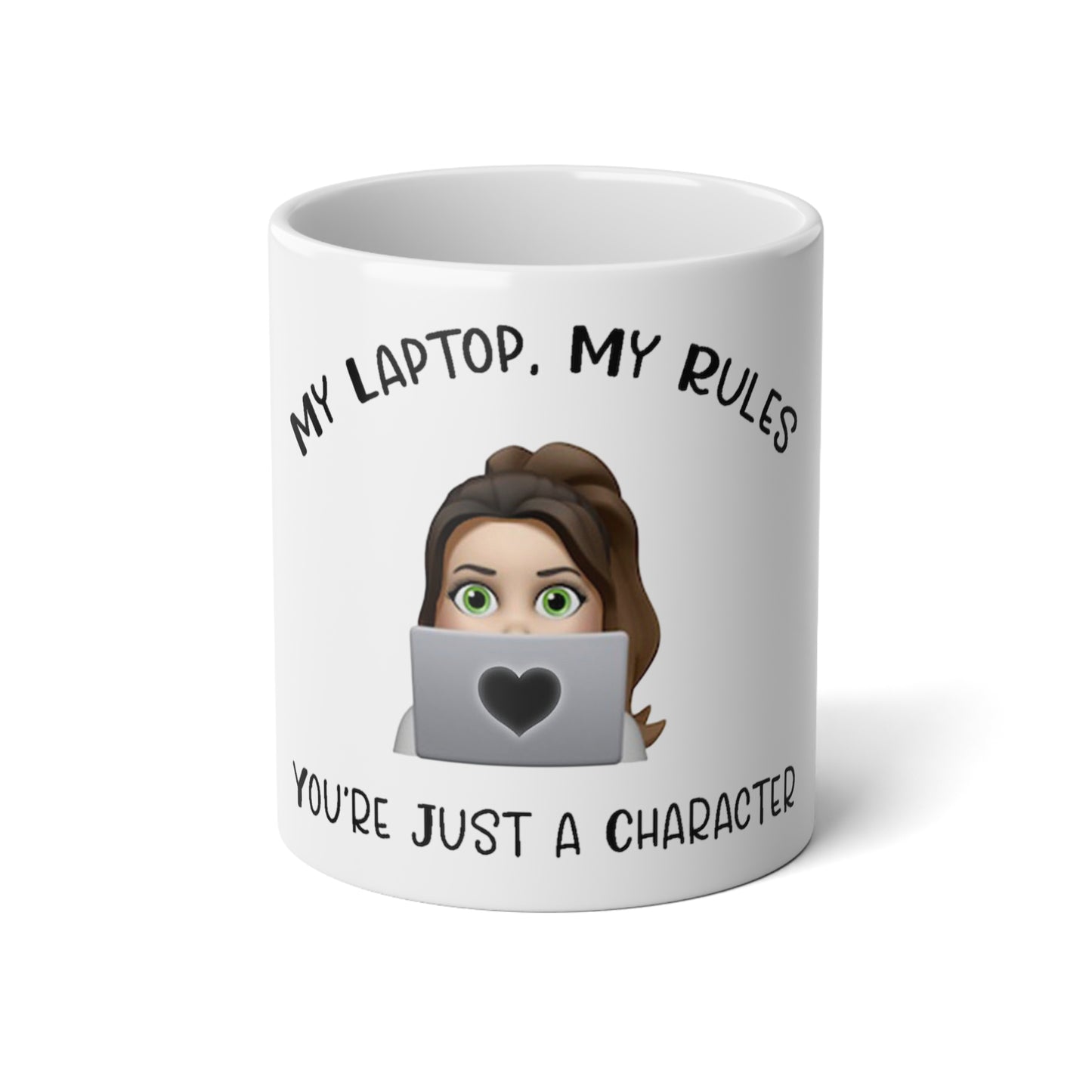 My Laptop, My Rules | 20 oz Coffee Mug | Writers and Book Lovers