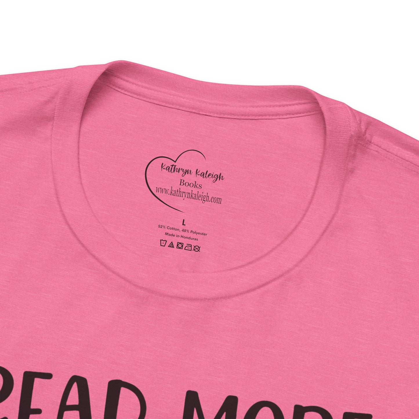 Book Lover T-shirt - Read More Worry Less Unisex Tee