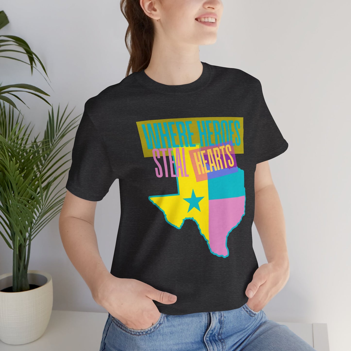 Texas Heroes Love Unisex Tee