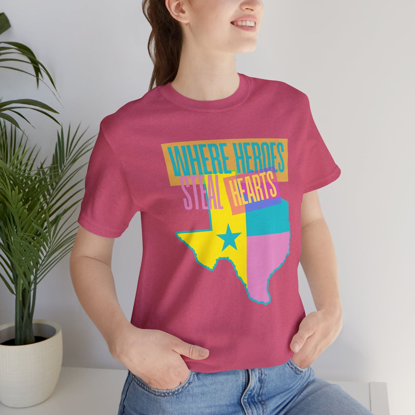 Texas Heroes Love Unisex Tee