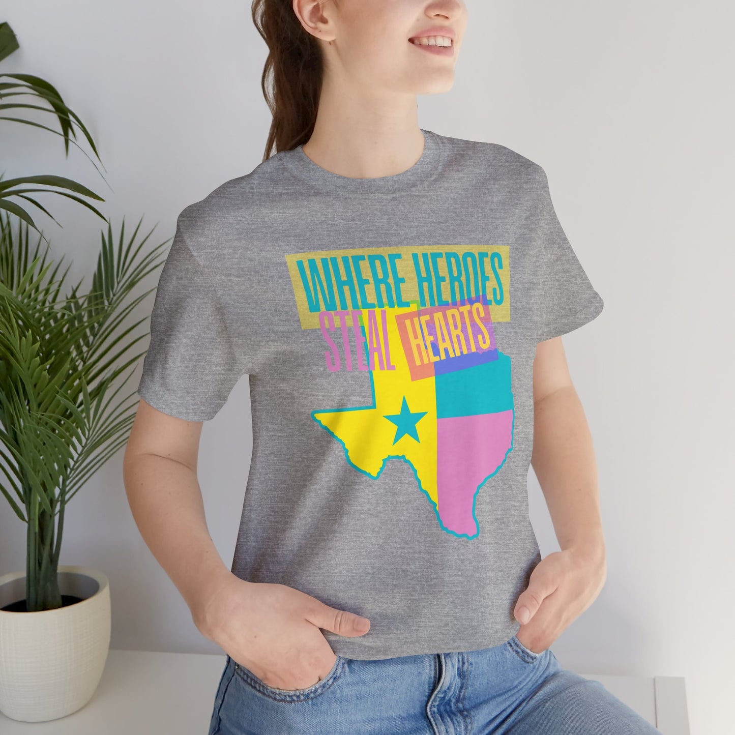 Texas Heroes Love Unisex Tee