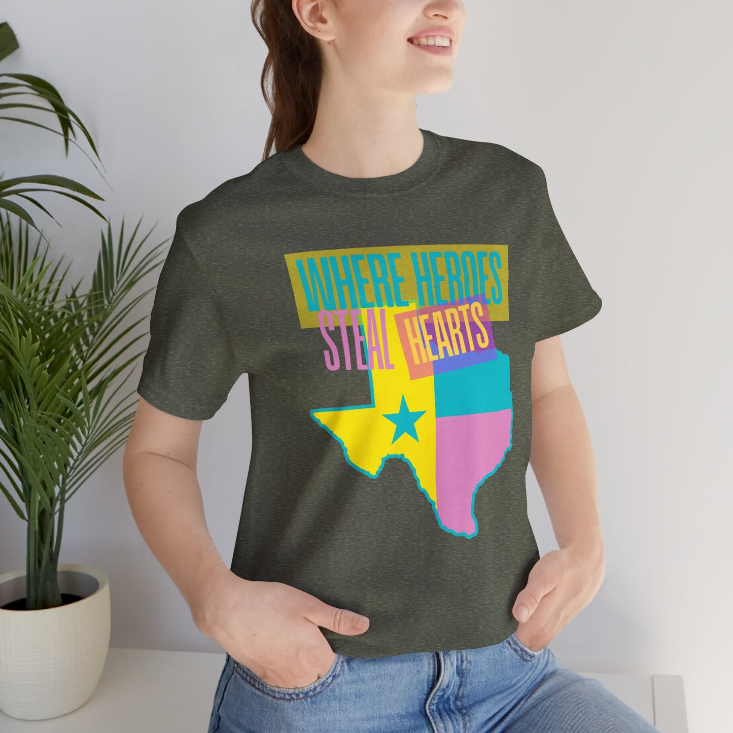 Texas Heroes Love Unisex Tee