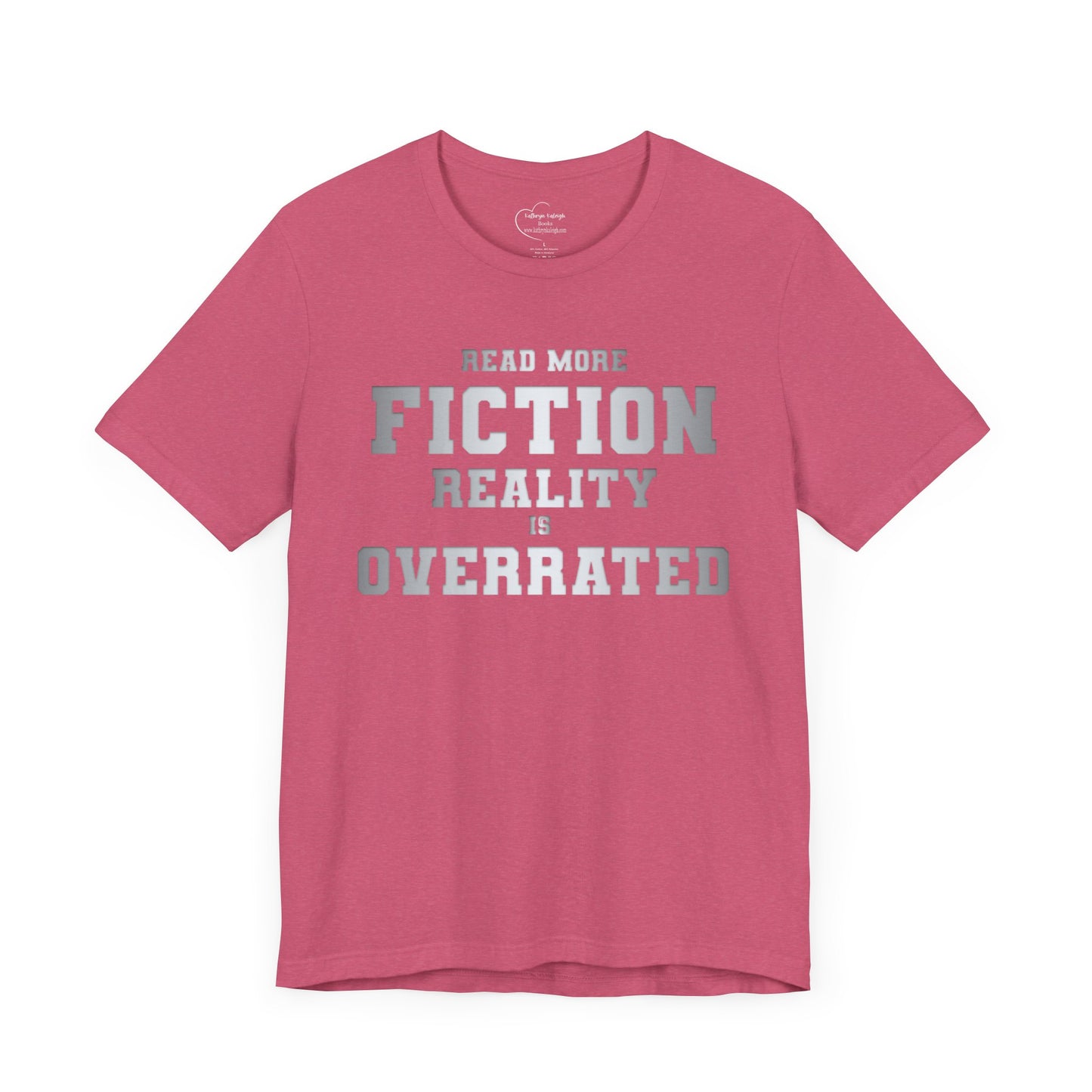 Clever Read Fiction Book Lover T-Shirt - Unisex T-Shirt - 4325