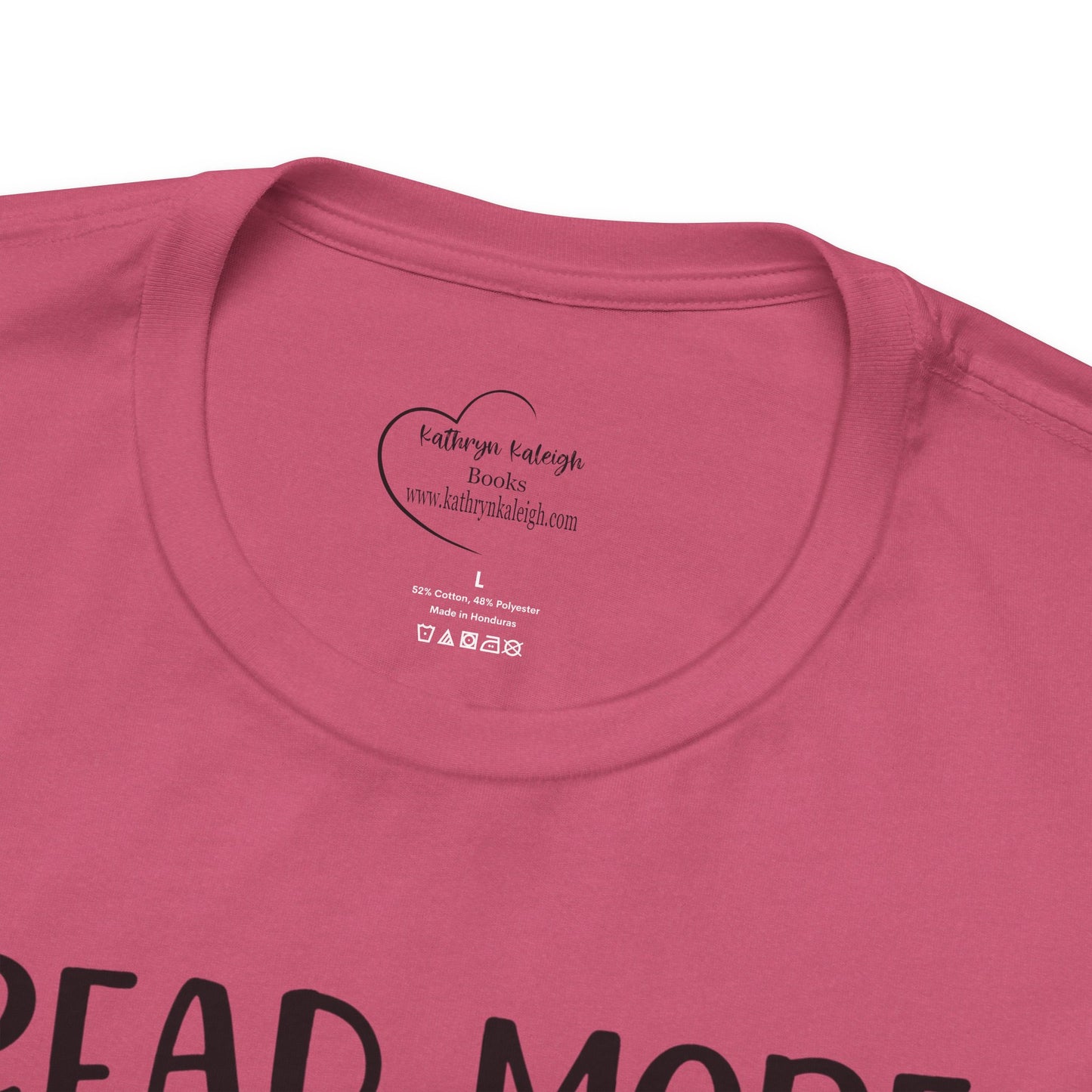 Book Lover T-shirt - Read More Worry Less Unisex Tee