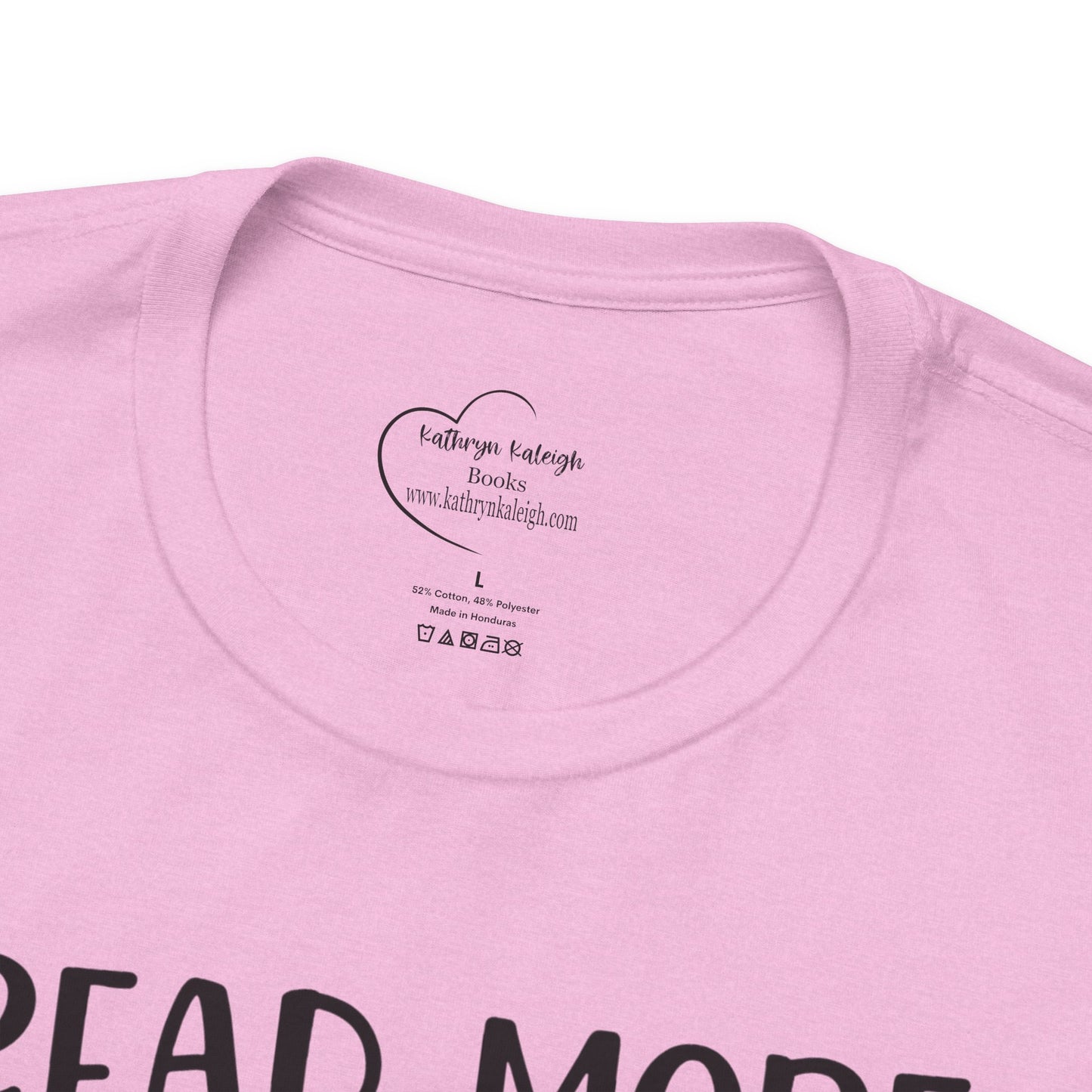 Book Lover T-shirt - Read More Worry Less Unisex Tee