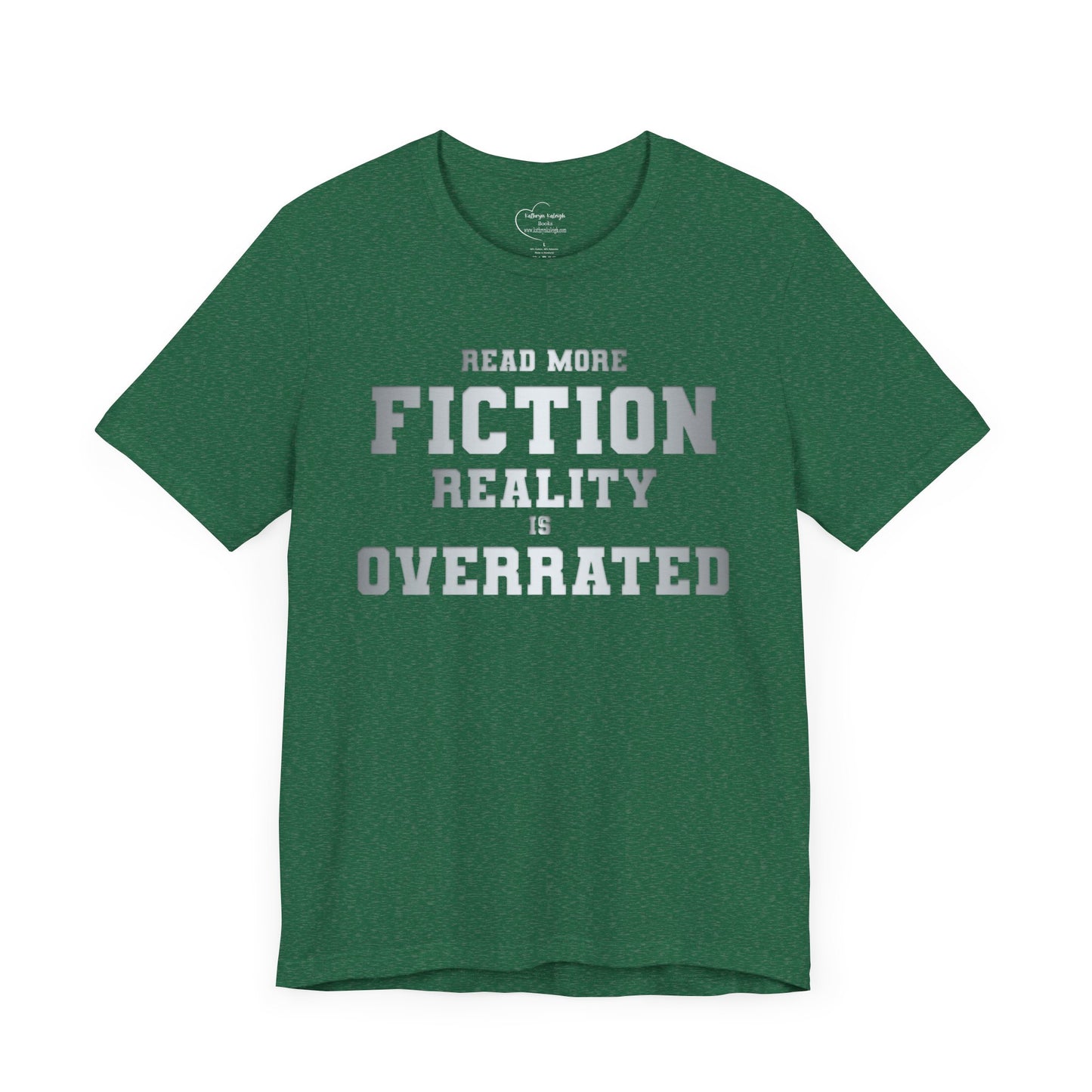 Clever Read Fiction Book Lover T-Shirt - Unisex T-Shirt - 4325
