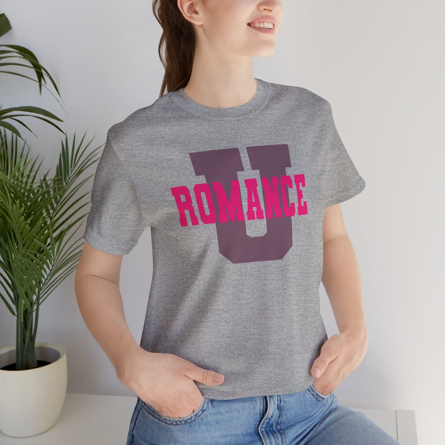 Romance U Tee - Unisex Short Sleeve - Book Lover Gifts 4125