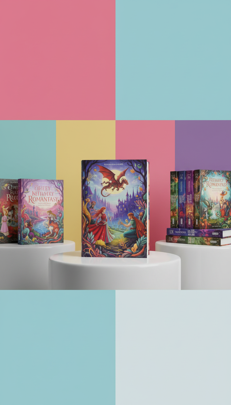 Romantasy Hardcover With Dust Jacket